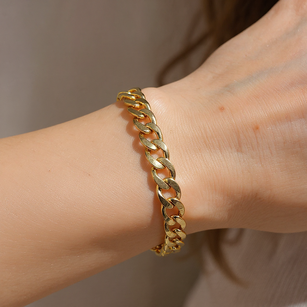 pulseira dourada